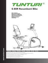 Tunturi E80R El manual del propietario