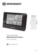 Bresser MeteoTrend Colour Radio controlled Weather Station El manual del propietario