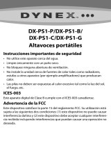 Dynex DX-PS1-C Guía del usuario