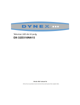 Dynex DX-32D310NA15 Manual de usuario