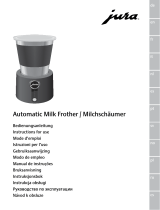 Jura 24019 Automatic Milk Frother - Milchschaumer El manual del propietario