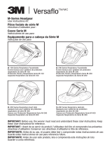 3M Versaflo™ Resp M-Series Helmet Assembly and Speedglas™ Welding Shield, M-407SG, No ADF, 1 EA/Case Instrucciones de operación