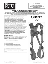 3M DBI-SALA® ExoFit NEX™ Vest-Style Climbing Harness 1113034, Medium, 1 EA Instrucciones de operación