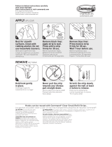 3M Command™ Clear Small Wire Hooks Manual de usuario