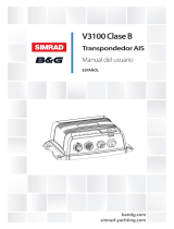 Simrad V3100 Class B AIS Transponder Instrucciones de operación