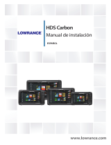 Lowrance HDS Carbon Guía de instalación