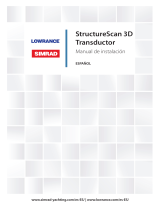 Simrad StructureScan 3D Transducer Guía de instalación