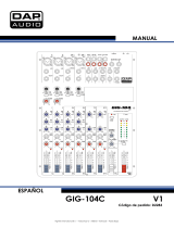 DAP Audio D2283 Manual de usuario
