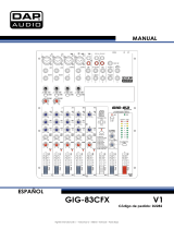 DAP Audio D2282 Manual de usuario