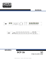 DAP Audio D2084 Manual de usuario