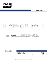 DAP Audio D2083 Manual de usuario