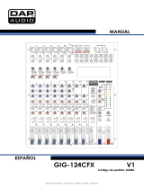 DAP Audio D2285 Manual de usuario