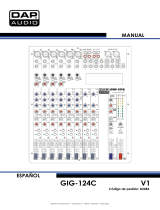 DAP Audio D2284 Manual de usuario