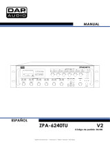 DAP Audio D6180 Manual de usuario