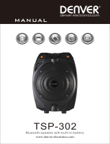 Denver TSP-302 Manual de usuario