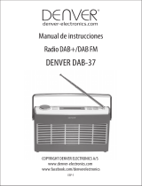 Denver DAB-37BLUE Manual de usuario