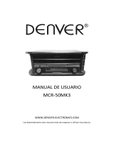 Denver MCR-50MK3 Manual de usuario