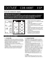 Denver CDB-440BT Manual de usuario