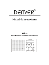 Denver DAB-46WHITE Manual de usuario
