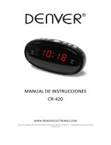 Denver CR-420 Manual de usuario