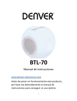 Denver BTL-70 Manual de usuario