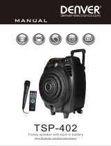 Denver TSP-402 Manual de usuario