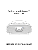 Denver Electronics TCL-212BTBLUE Manual de usuario