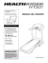 NordicTrack T20.0 Treadmill Manual de usuario