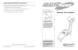 HealthRider HREVEL3604 900 S Manual de usuario