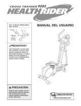 HealthRider Crosstrainer 950 S Elliptical Manual de usuario
