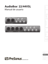 PRESONUS AudioBox 22VSL El manual del propietario