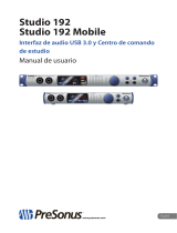 PRESONUS Studio 192 Mobile El manual del propietario