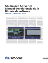 PRESONUS StudioLive AR12 USB Manual de usuario