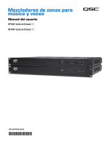 QSC MP-M40 Manual de usuario