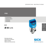 SICK PBS Pressure switch Manual de usuario