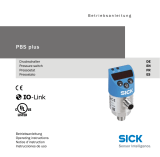 SICK PBS plus Pressure switch Instrucciones de operación
