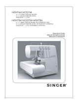 SINGER 14SH764 Manual de usuario