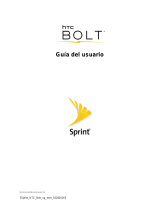 HTC Bolt Sprint Manual de usuario