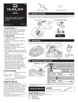 Cateye Duplex [SL-LD400] Manual de usuario