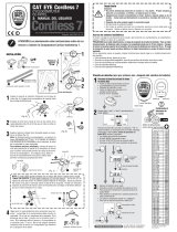 Cateye Cordless 7 [CC-FR7CL] Manual de usuario