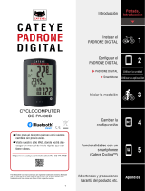 Cateye Padrone Digital [CC-PA400B] Manual de usuario