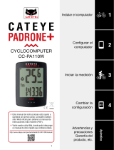 Cateye Padrone+ [CC-PA110W] Manual de usuario