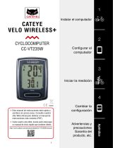 Cateye Velo Wireless+ [CC-VT235W] Manual de usuario
