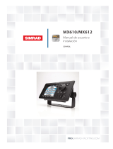Simrad PRO MX610 Instrucciones de operación