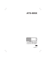 Sangean ATS-909X Manual de usuario