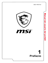 MSI GS43VR PHANTOM PRO (7th Gen) (GEFORCE GTX 1060) El manual del propietario