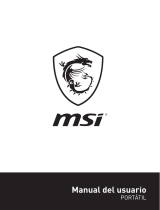 MSI GT73VR TITAN SLI 4K (7th Gen) (GEFORCE® GTX 1070 SLI) El manual del propietario