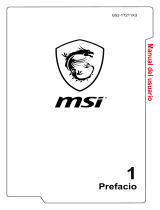 MSI VR One (7th Gen) (GEFORCE GTX 1060) El manual del propietario