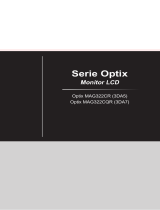 MSI Optix MAG322CR El manual del propietario