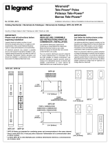 Wiremold 30TC-2V Guía de instalación